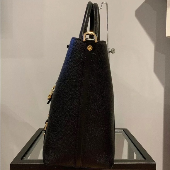 💜Michael Kors Bedford Legacy Large Grab Bag Black - Picture 7 of 8